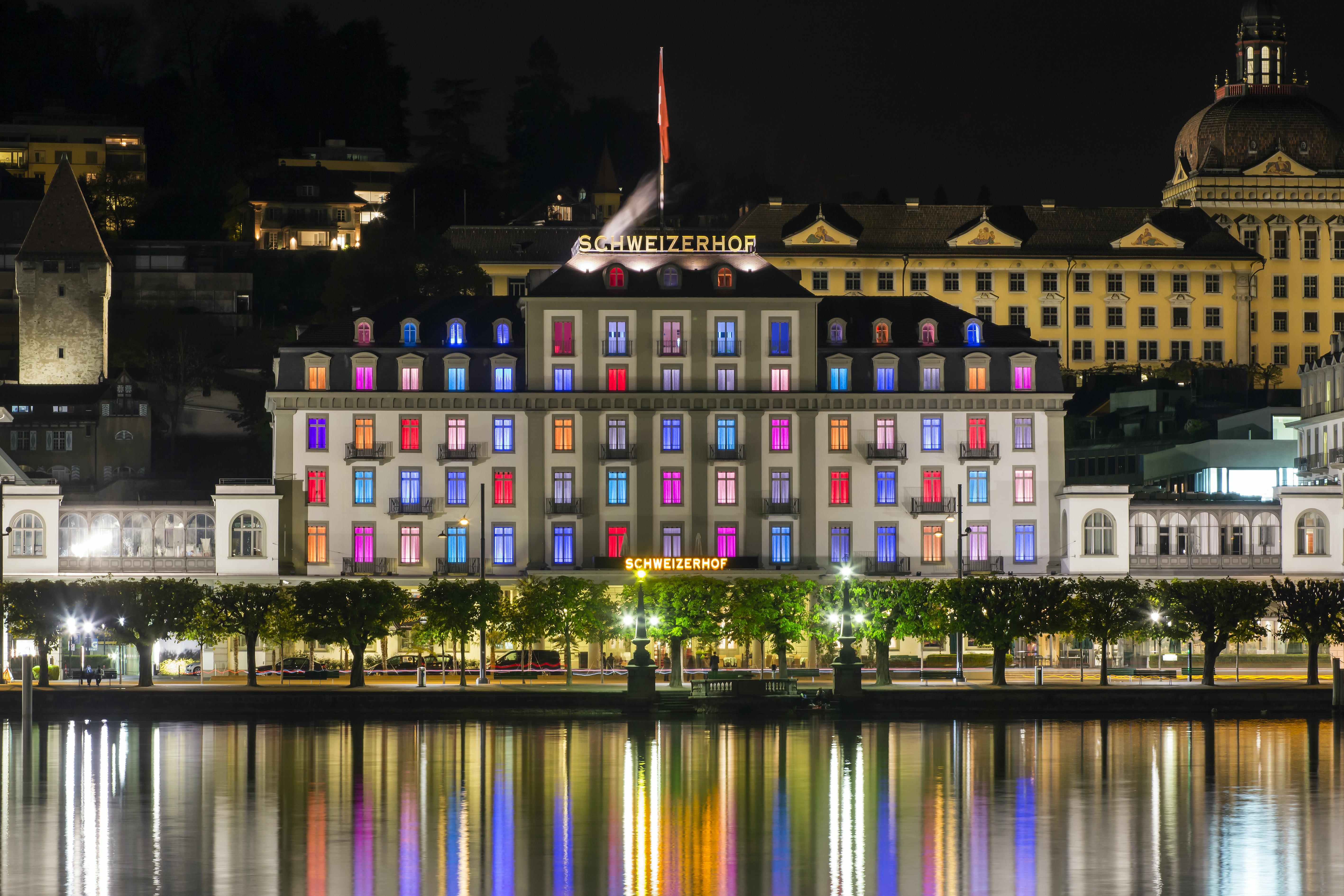 Hotel Schweizerhof Luzern Exterior foto